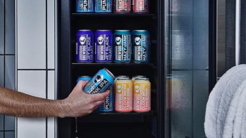 Shower beer, anyone?