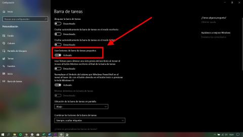 Cómo ocultar la barra de tareas de Windows 10