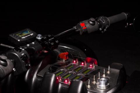 The dashboard gives other useful information too, like speed and altitude.