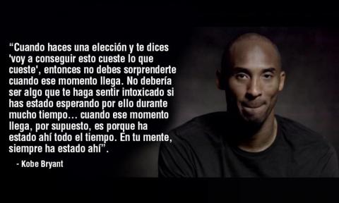 Frases inspiradoras de Kobe Bryant