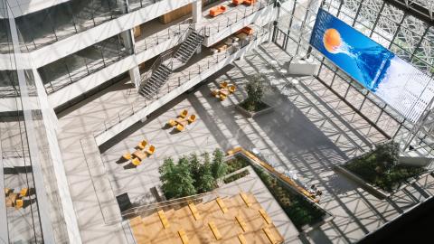 Oficina de We Work en el South East Financial Center de Miami