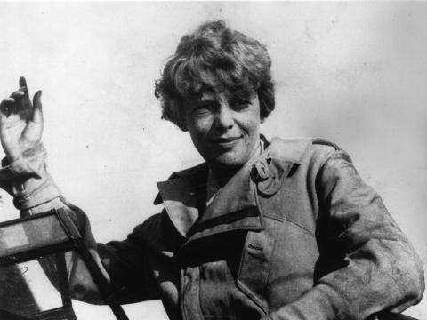 Amelia Earhart.