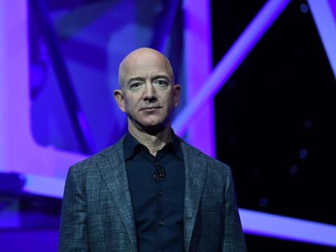 Amazon CEO Jeff Bezos. Amazon CEO Jeff Bezos.
