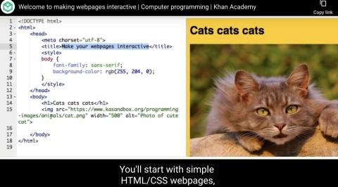HTML/JS: Making webpages interactive