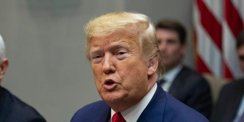 Donald Trump, presidente de Estados Unidos. Donald Trump, presidente de Estados Unidos.