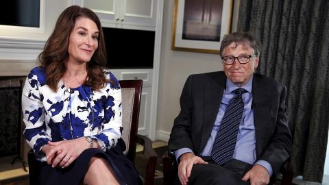 Melinda y Bill Gates