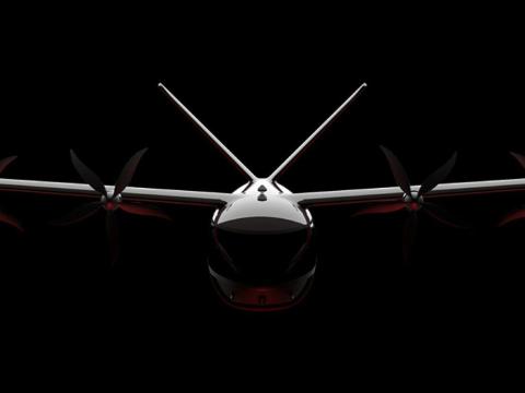 Archer's eVTOL rendering. Archer's eVTOL rendering.