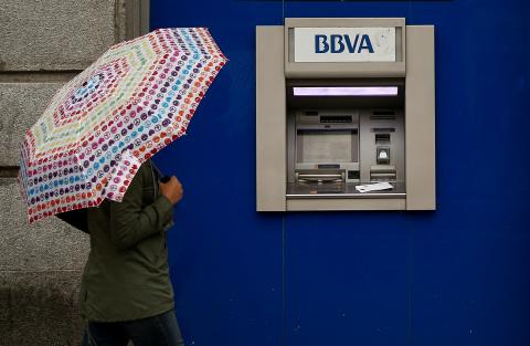 A BBVA ATM