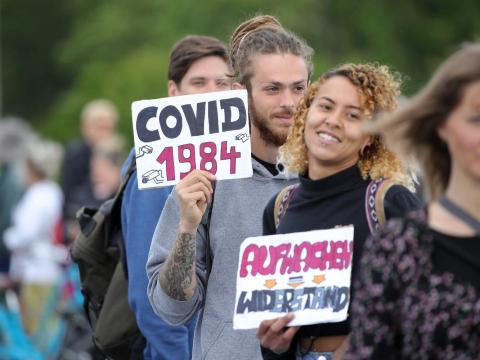 Germany is at the forefront of a global movement of anti-vaxxers obsessed with Bill Gates and it could mean the coronavirus is never defeated