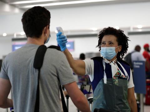 Temperature checks could become commonplace.