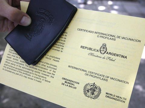 Some countries already have passports detailing vaccination records.