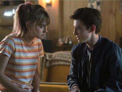 Kinsey and Gabe together in "Locke and Key" season one.