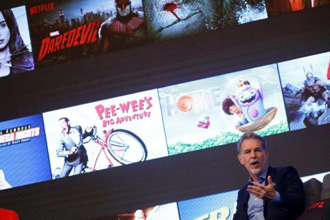 El CEO de Netflix, Reed Hastings. El CEO de Netflix, Reed Hastings.