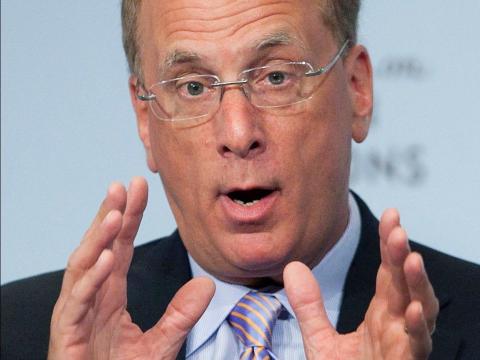 'The market is probably a little ahead of itself': BlackRock CEO Larry Fink warns investors are downplaying the pandemic threat Larry Fink, CEO de BlackRock