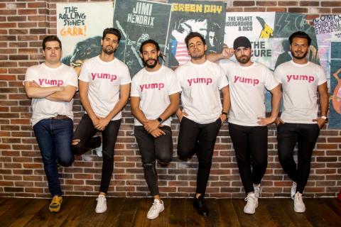 Socios fundadores de Yump. Socios fundadores de Yump.