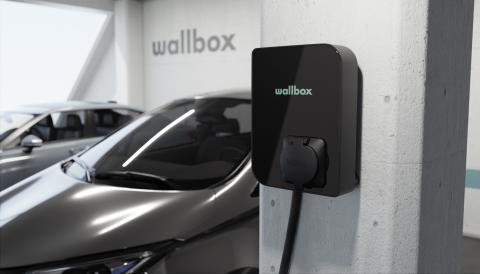 Imagen del cargador Copper SB de Wallbox