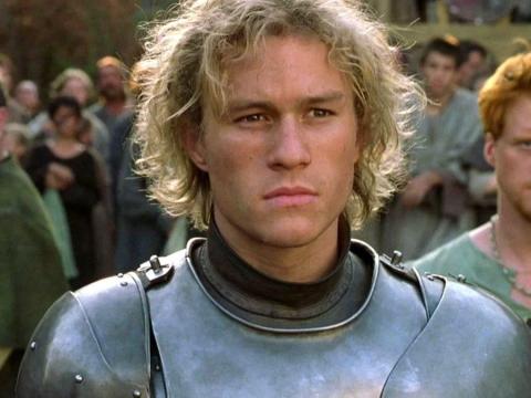 Heath Ledger en 'Destino de caballero'.