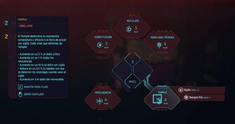 cyberpunk atributos