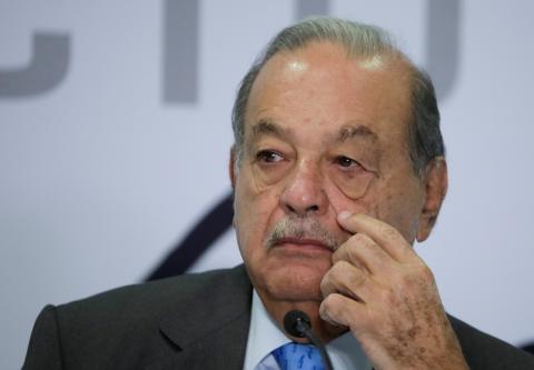 El multimillonario mexicano Carlos Slim