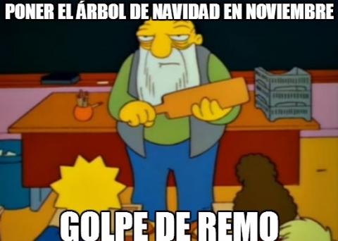 Los Simpsons Navidad meme