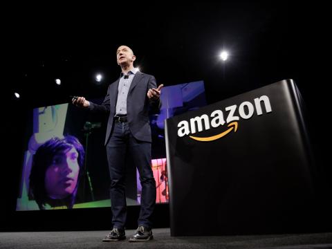 Jeff Bezos, fundador y CEO de Amazon.