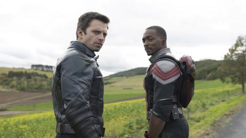 Sebastian Stan y Anthony Mackie en 'Falcon and The Winter Soldier'.