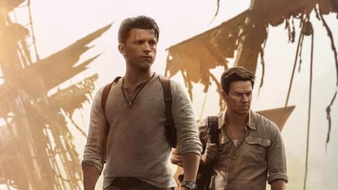 Tom Holland in 'Uncharted'.