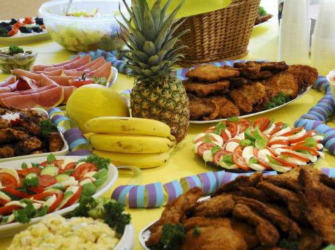 Cena de Navidad copiosa Cena de Navidad copiosa