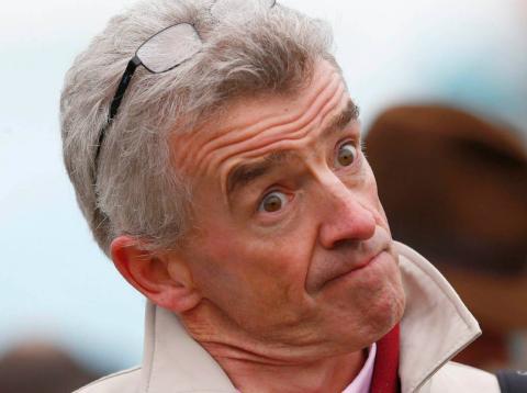 Ryanair: Vuelos afectados por el Brexit El CEO de Ryanair, Michael O'Leary.