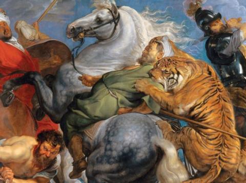 Elecciones italia gobierno 'La caza del tigre, el leopardo y el león' por Peter Paul Rubens.