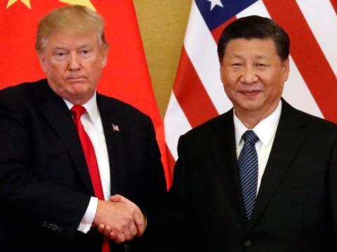 US President Donald Trump and China's President Xi Jinping US President Donald Trump and China's President Xi Jinping