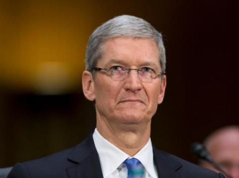 El CEO de Apple, Tim Cook. RE El CEO de Apple, Tim Cook.