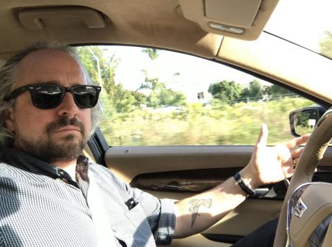 Look, no hands. Look, no hands.