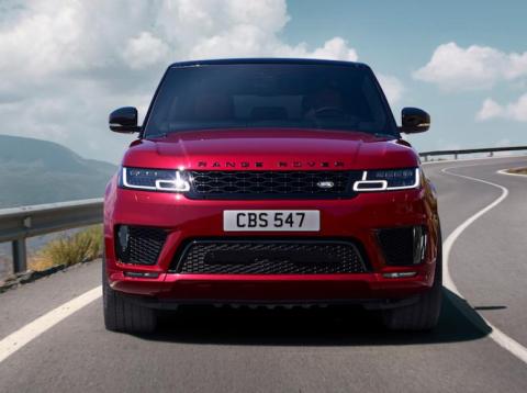 The Range Rover Sport Dynamic, a Jaguar Land Rover car. The Range Rover Sport Dynamic, a Jaguar Land Rover car.