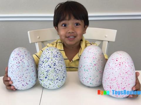 Ryan, now 7, of Ryan ToysReview. Ryan, now 7, of Ryan ToysReview.