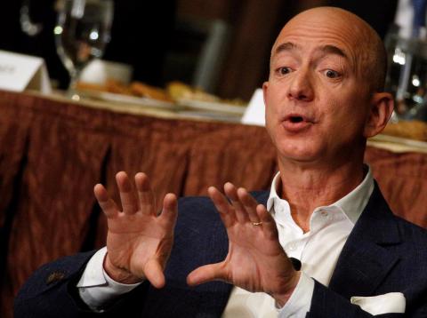 Amazon CEO Jeff Bezos. Amazon CEO Jeff Bezos.