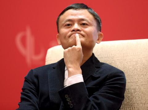 El presidente ejecutivo de Alibaba, Jack Ma. El presidente ejecutivo de Alibaba, Jack Ma.