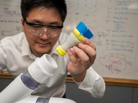 A 28-year-old MIT graduate has created a leak-detecting robot that could eliminate some of the 2 trillion gallons of wasted drinking water annually A 28-year-old MIT graduate has created a leak-detecting robot that could eliminate some of the 2 trillion gallons of wasted drinking water annually