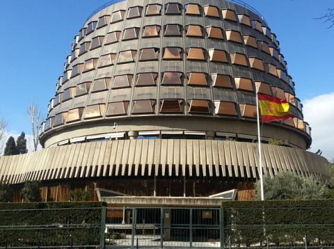 Edificio del Tribunal Constitucional en Madrid Edificio del Tribunal Constitucional en Madrid