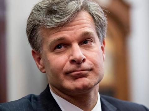 FBI Director Christopher Wray meets with Sen. Chuck Grassley of Iowa, in Washington DC, June 29, 2017. FBI Director Christopher Wray meets with Sen. Chuck Grassley of Iowa, in Washington DC, June 29, 2017.