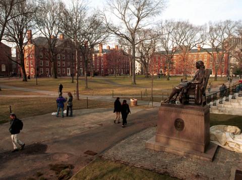 It turns out that going to Harvard looks a lot like attending any other US college. It turns out that going to Harvard looks a lot like attending any other US college.