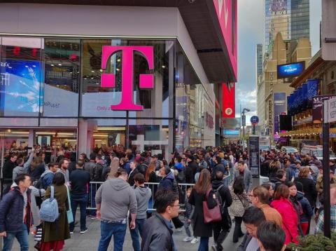 A $580 phone from a small smartphone maker that competes against Apple and Samsung has been selling out at around 50% of T-Mobile stores nationwide A $580 phone from a small smartphone maker that competes against Apple and Samsung has been selling out at around 50% of T-Mobile stores nationwide