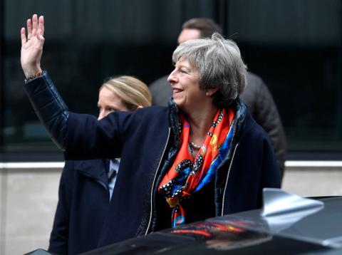 La premier británica, Theresa May La premier británica, Theresa May