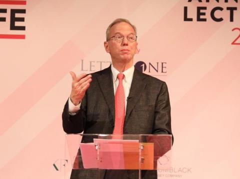 Eric Schmidt gave the Centre for Entrepreneurs lecture in London. Eric Schmidt gave the Centre for Entrepreneurs lecture in London.