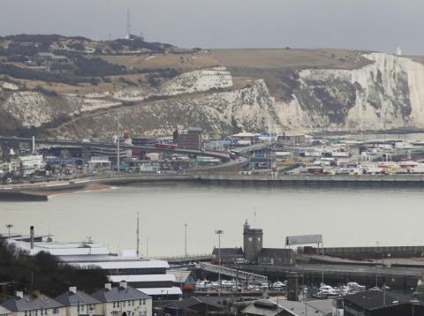 The Port of Dover. The Port of Dover.
