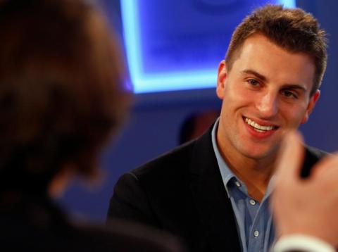 Brian Chesky, Chief Executive Officer of Airbnb, is moving into workspaces. Brian Chesky, Chief Executive Officer of Airbnb, is moving into workspaces.