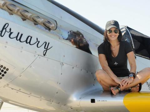 Lauren Sanchez is a licensed pilot. Lauren Sanchez is a licensed pilot.