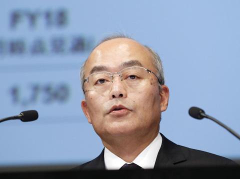 Sony Corp. Chief Financial Officer Hiroki Totoki meets the press in Tokyo on Feb. 1, 2019, to discuss Sony's earnings estimate for the 2018 fiscal year. Sony Corp. Chief Financial Officer Hiroki Totoki meets the press in Tokyo on Feb. 1, 2019, to discuss Sony's earnings estimate for the 2018 fiscal year.