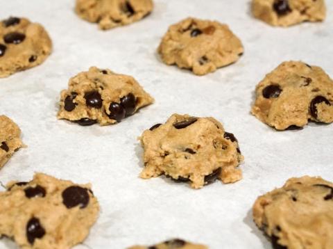 Chocolate chip cookie dough wasn't meant to have chocolate chips in it. Chocolate chip cookie dough wasn't meant to have chocolate chips in it.