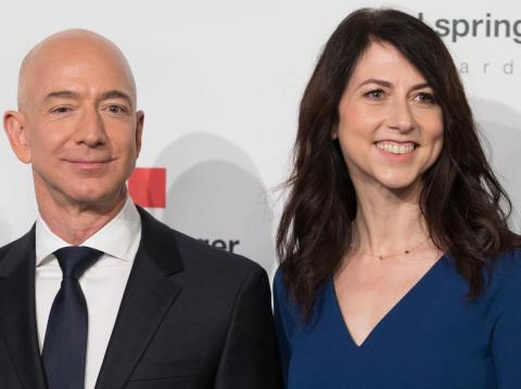 Jeff and MacKenzie Bezos both released Twitter statements on Thursday. Jeff and MacKenzie Bezos both released Twitter statements on Thursday.